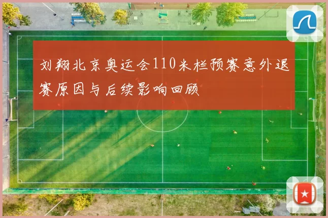 刘翔北京奥运会110米栏预赛意外退赛原因与后续影响回顾