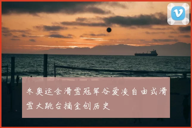 冬奥运会滑雪冠军谷爱凌自由式滑雪大跳台摘金创历史