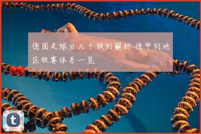 德国足球分几个级别解析 德甲到地区联赛体系一览